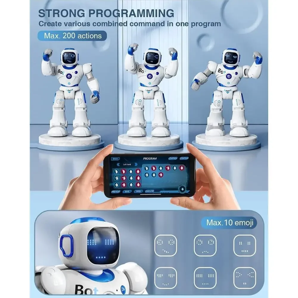NEW Ruko Robot Carle Smart App Robot 1088 Programmable Remote & Bluetooth App